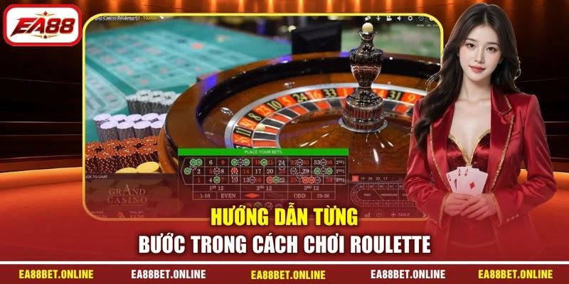 Hướng dẫn từng bước trong cách chơi Roulette